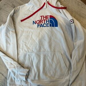 The North Face women’s White Hoodie